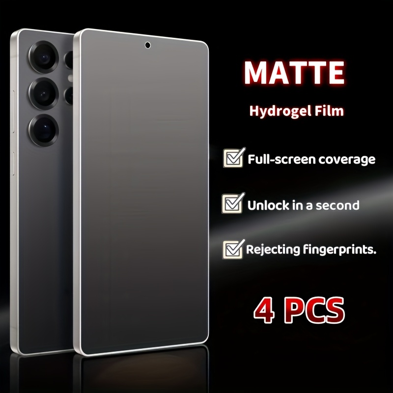 Curved Edge Screen - 4 adet Kavisli Hidrojel Ekran Koruyucu