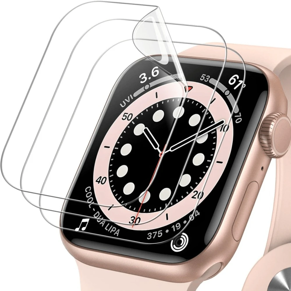 Hydrogel Screen Protector - 3 Adet Hidrojel Film Apple Watch