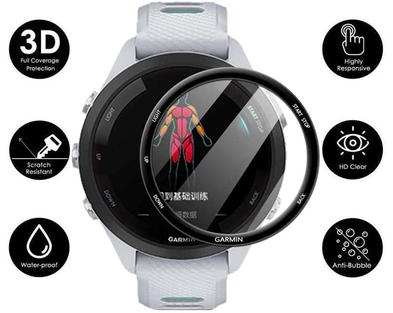 Garmin Forerunner 265 265S Tam - Curved Edge Screen incelemesi ve fiyatı