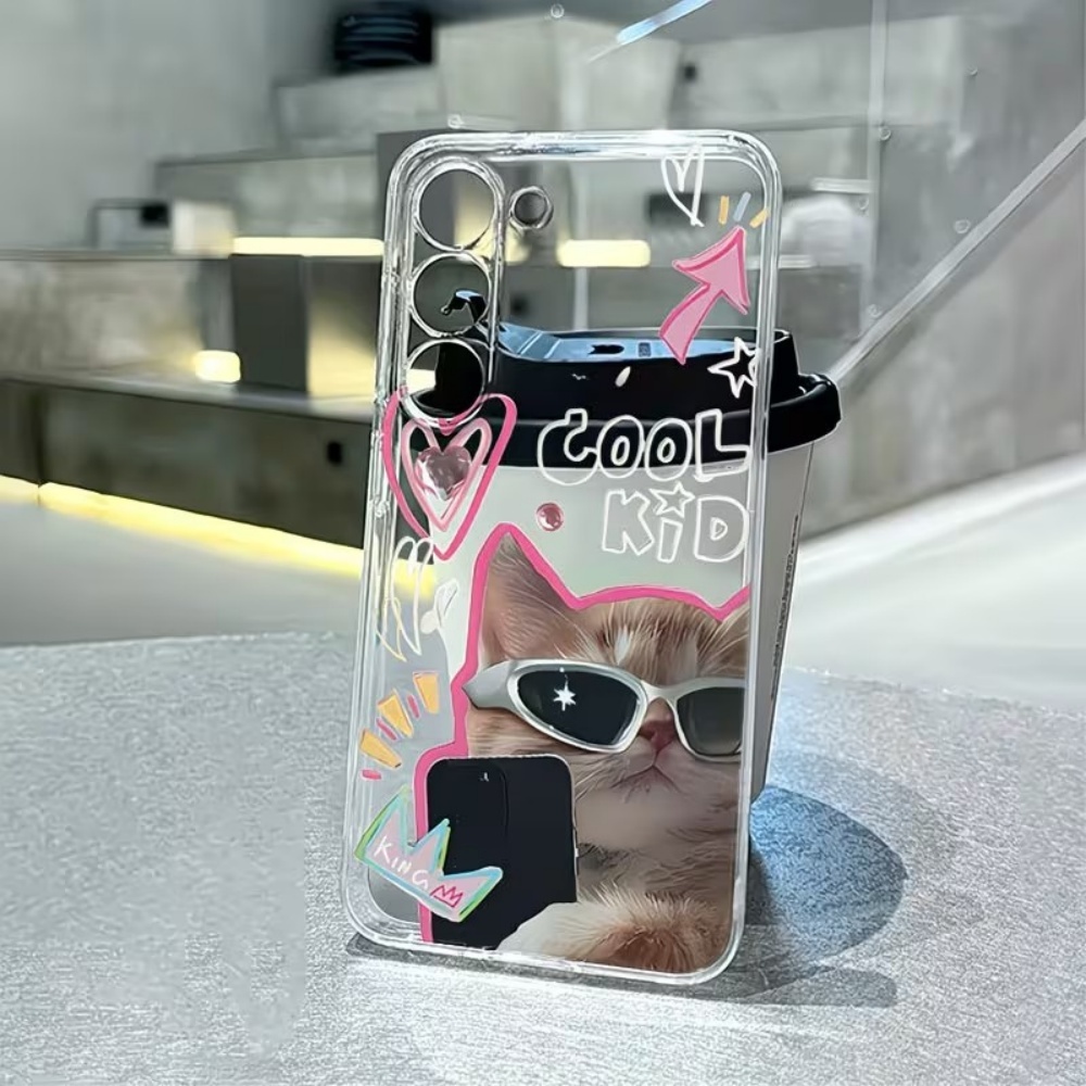 Yavru Köpek Desenli Şeffaf TPU - Samsung Galaxy A55 incelemesi ve fiyatı