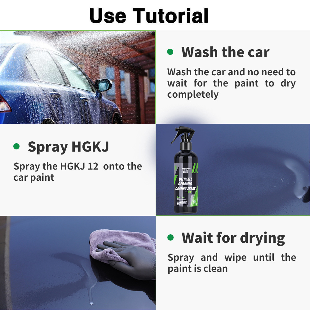 3 adet Nano seramik kaplama HG - Oleophobic Coating Spray incelemesi ve fiyatı