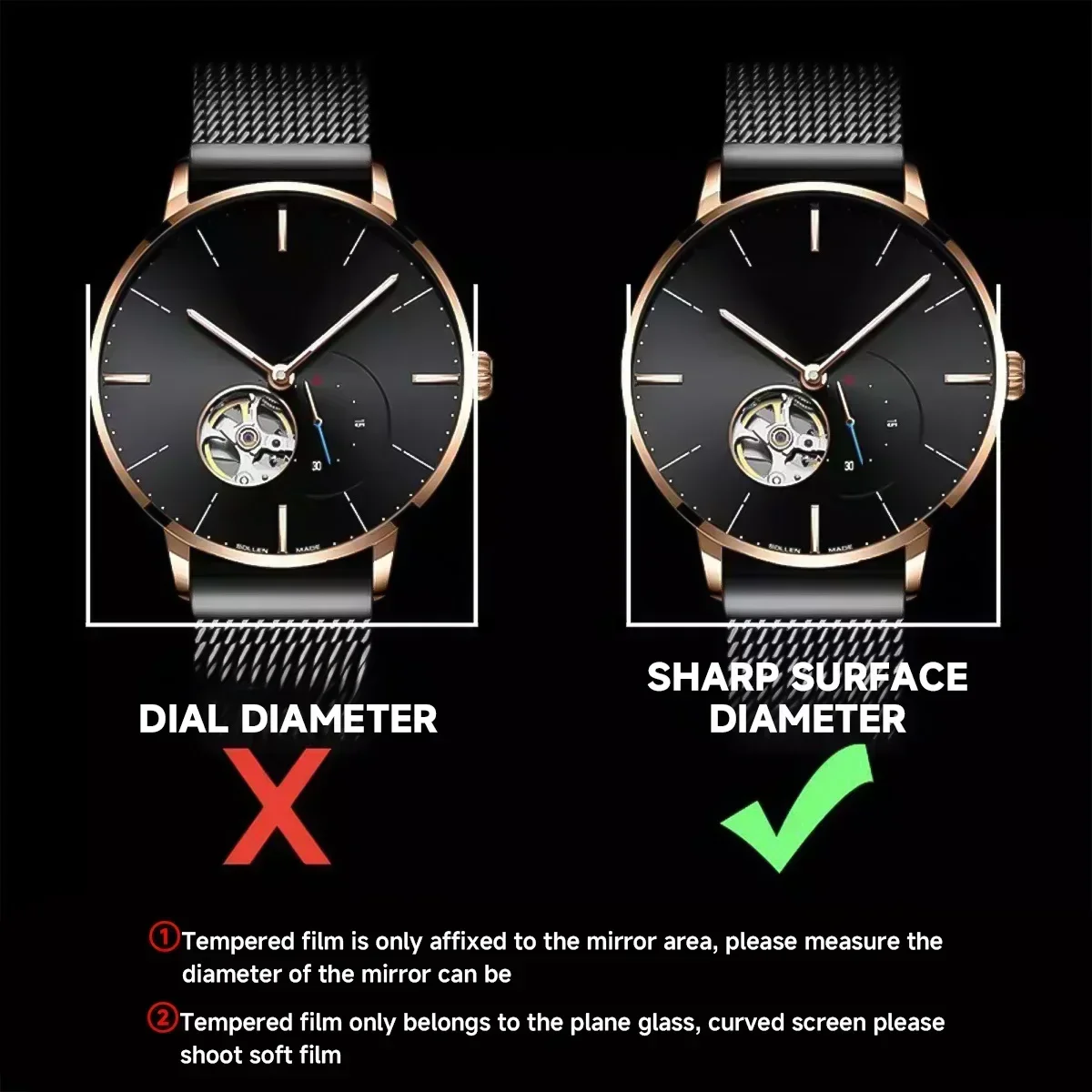 26-46mm Evrensel Temperli Cam  - Smartwatch Screen Film incelemesi ve fiyatı