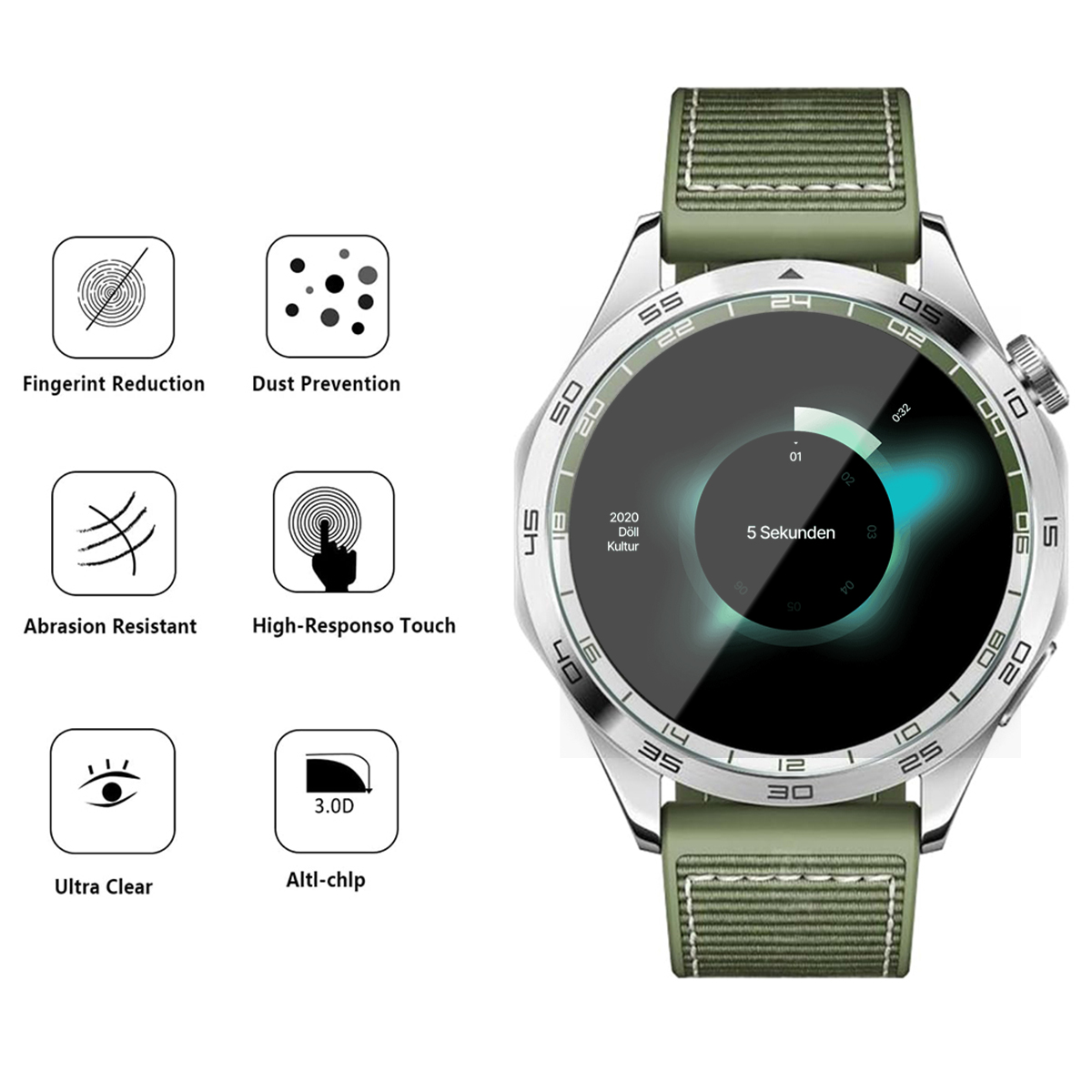 1-5 Adet Temperli Cam Huawei W - Screen Alignment Tool incelemesi ve fiyatı